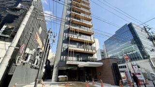 5月1日開業のホテルの外観が見えてきました。