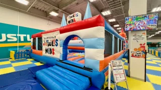 【パパ・ママ必見!】ジョイポリスキッズに1・2歳から遊べるエア遊具エリアが新登場したみたい!