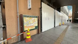 【仙台駅西口】使用を停止されたエレベーターが、あるみたい。