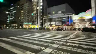 【仙台駅西口】水晶堂ビル屋上の巨大デジタルサイネージ看板が撤去か。