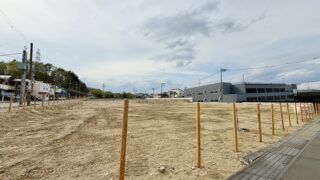 青葉区吉成で更地になっている場所がありました。