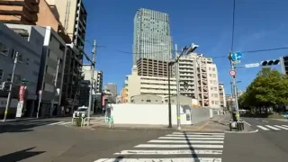 【青葉区】五ツ橋通沿いで、新たに建物の工事が行われているみたい。