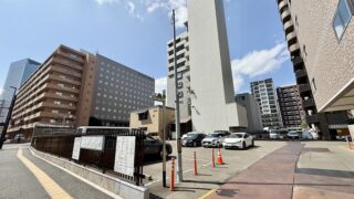 仙台駅東口で新しく立体駐車場が建設されるみたい。